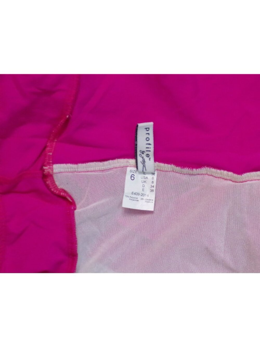 🆕PROFILE BY GOTTEX Tutti Frutti One Piece Swimdress Swimsuit Pink 6 - Picture 4 of 4